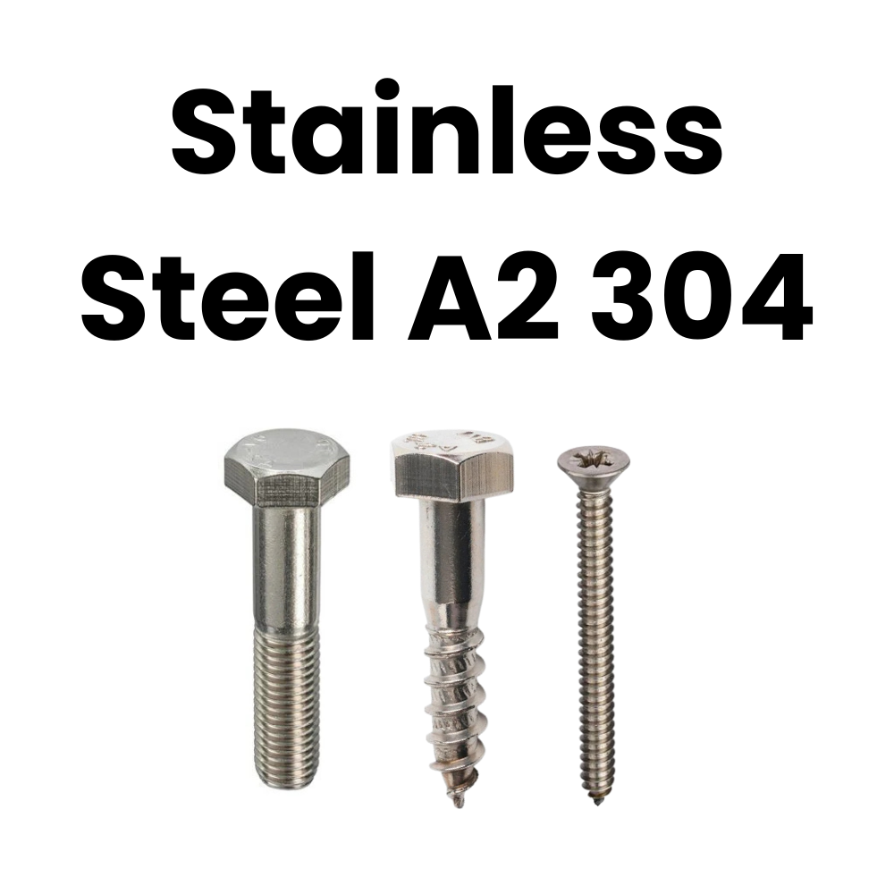 Stainless Steel A2 304 Fastenings
