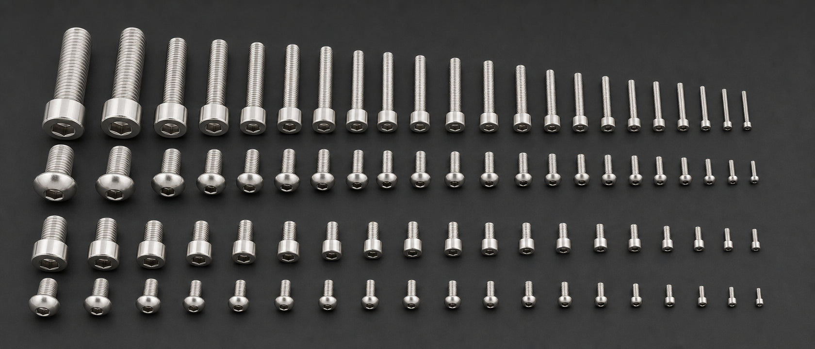 A4 316 Socket Screws | Allen Key Machine Screws
