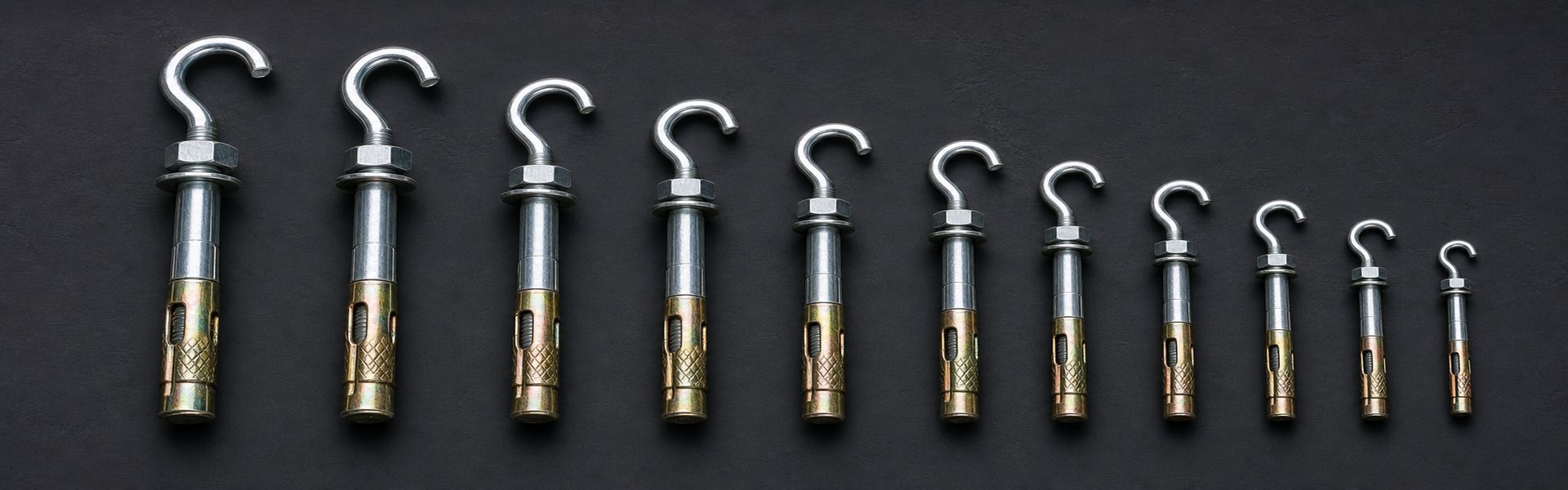 Hook Bolt Shield Anchors - Duchy Fasteners UK