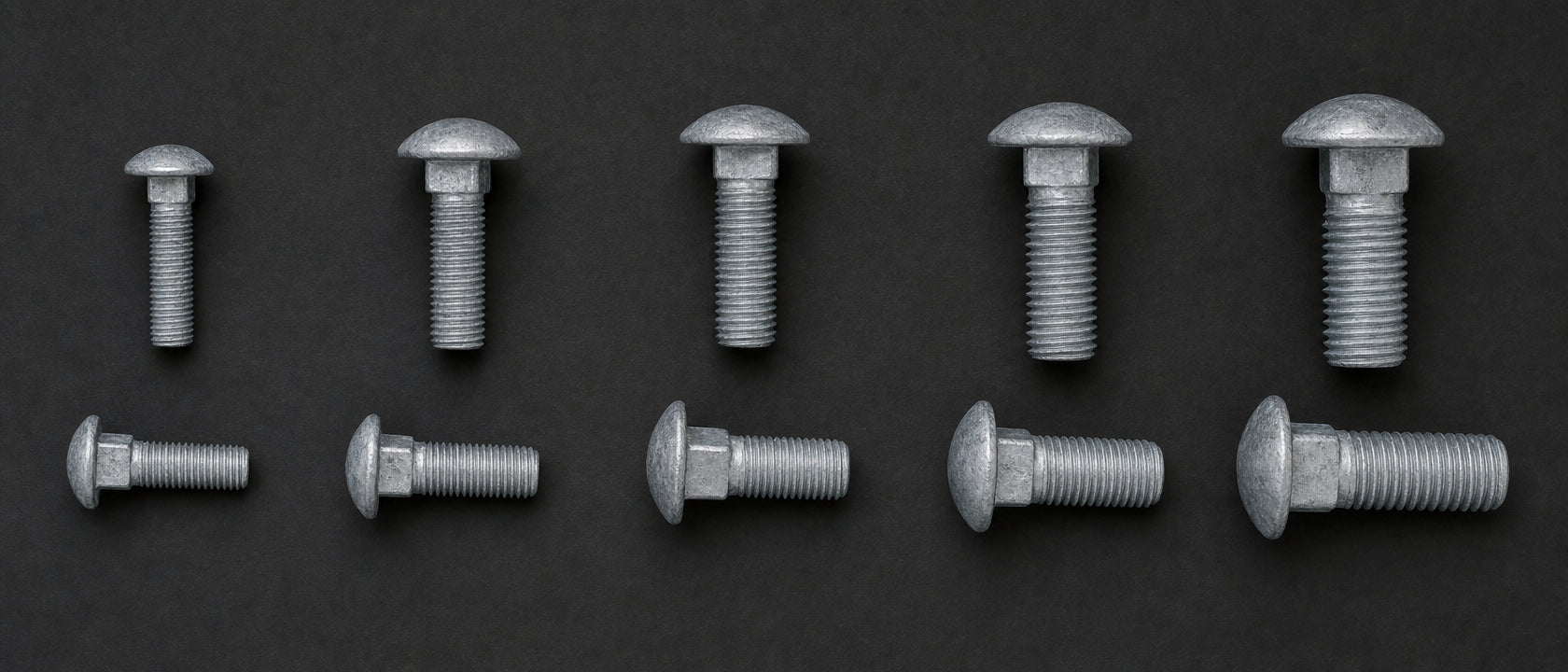 Carriage Bolts | Hot Dip Galvanised