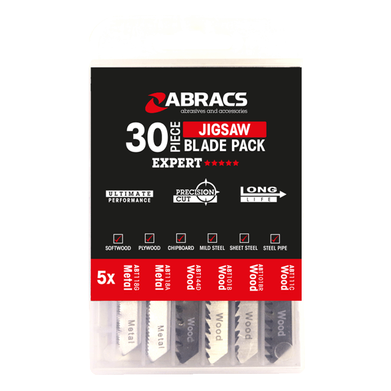 30Pc Jigsaw Blades Mixed Pack - Duchy Fasteners