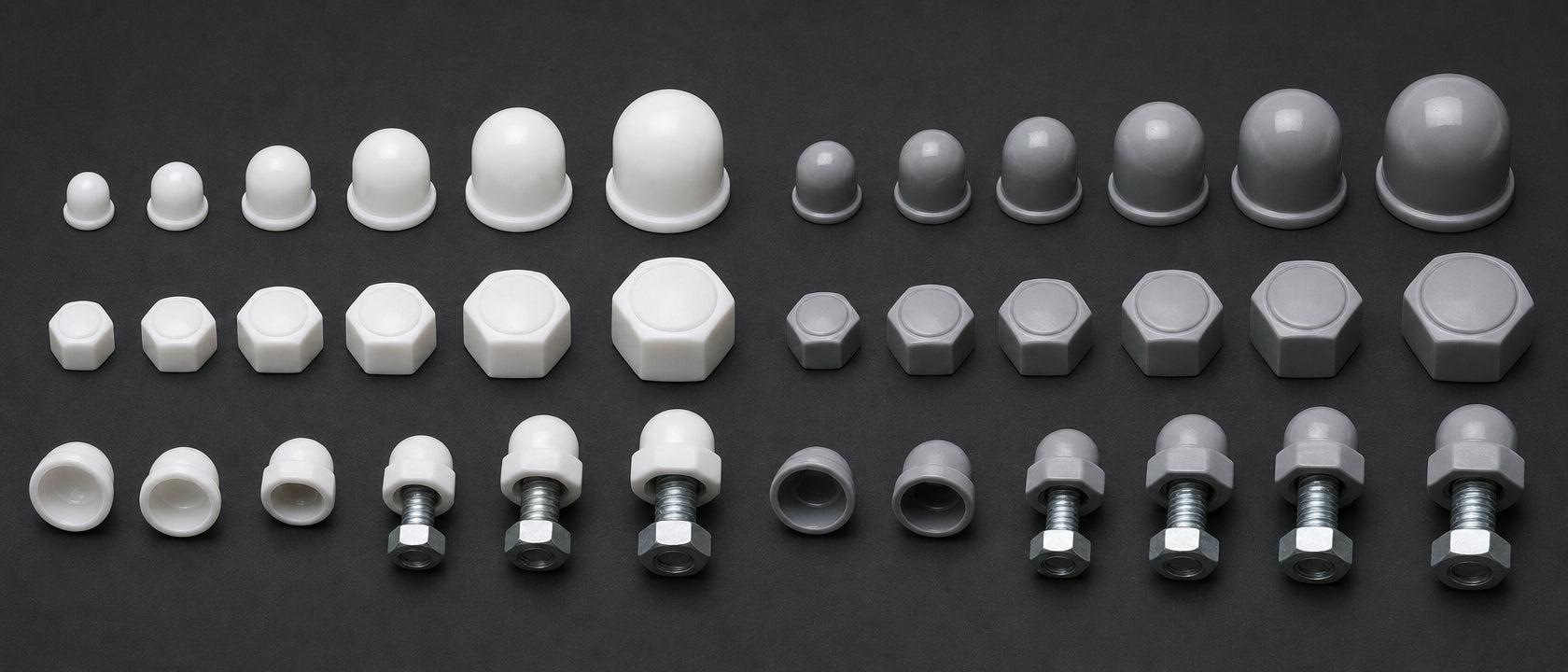 Nylon Dome Cover Caps
