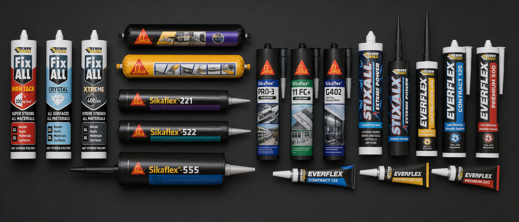 Sika & Everbuild Products | Adhesives, Sealants & Fixing Solutions