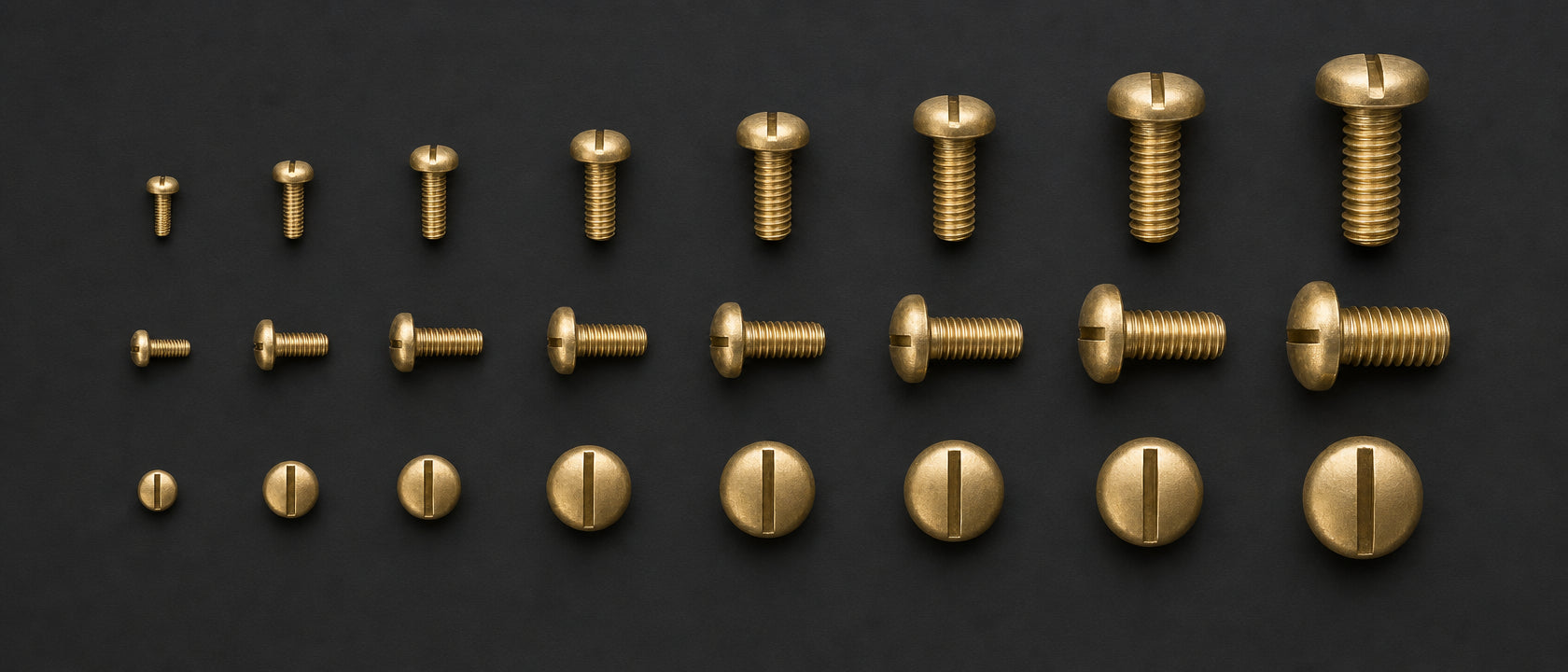 Slot Pan M/C Brass
