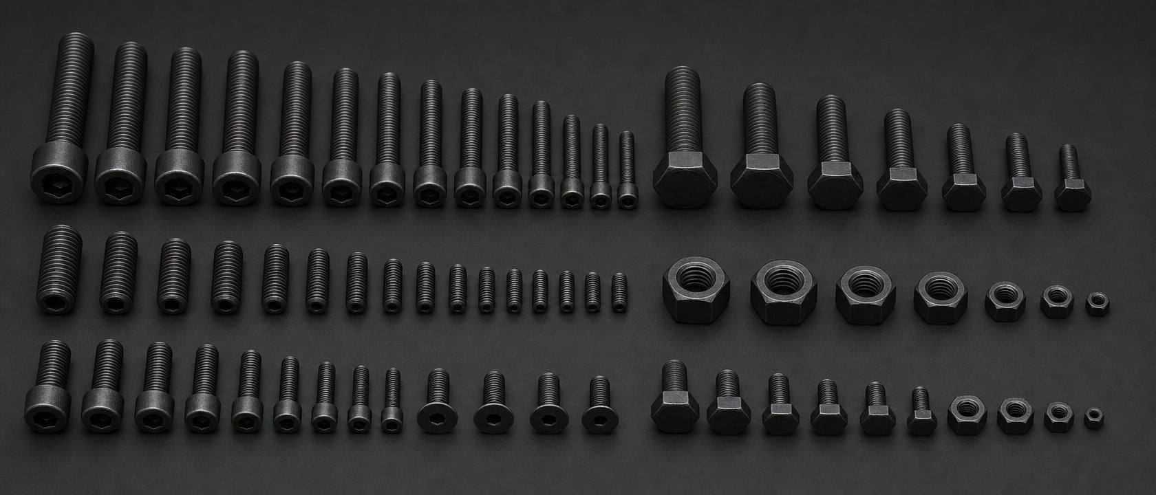 Steel Self Colour Fastenings | Carbon Steel Fixings
