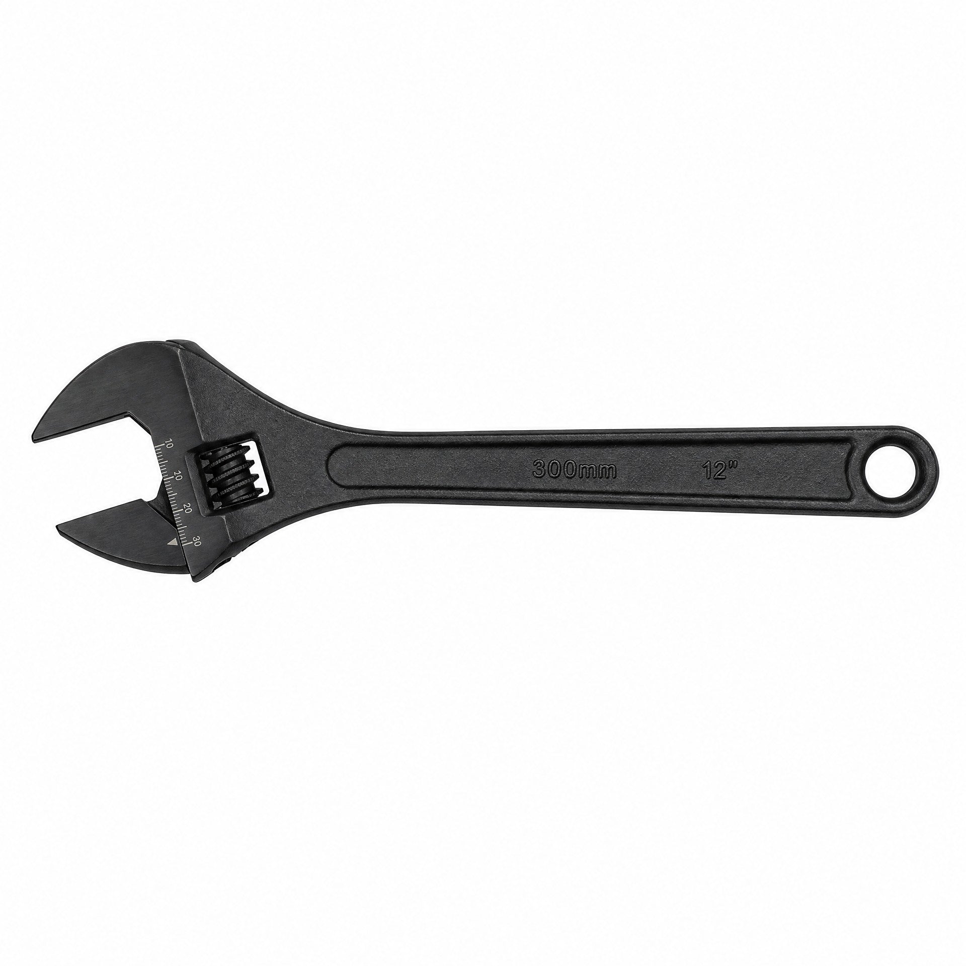 8073 BLACK ADJUSTABLE WRENCH 300MM (12")
