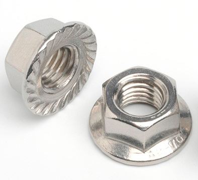 Stainless Steel Flange Hex Nuts DIN 6923 A2 - Duchy Fasteners
