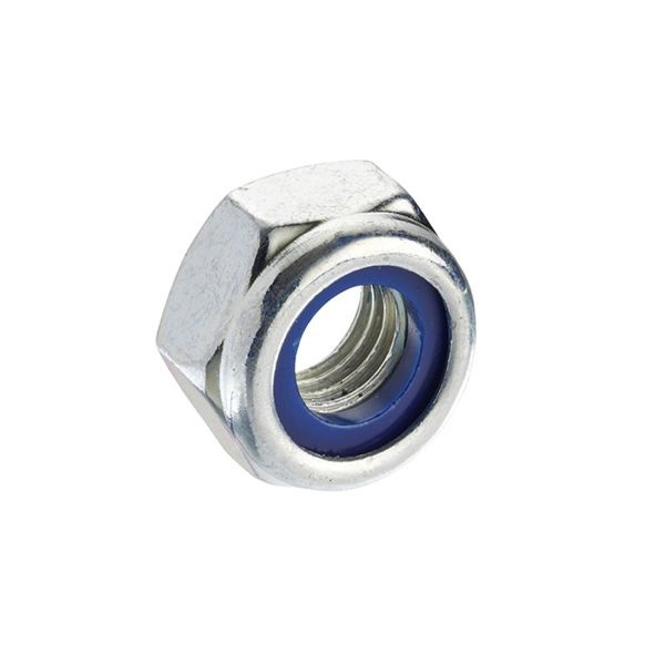 M42 T Type Din 985 Grade 10 Nyloc Nut Galvanised. - Duchy Fasteners