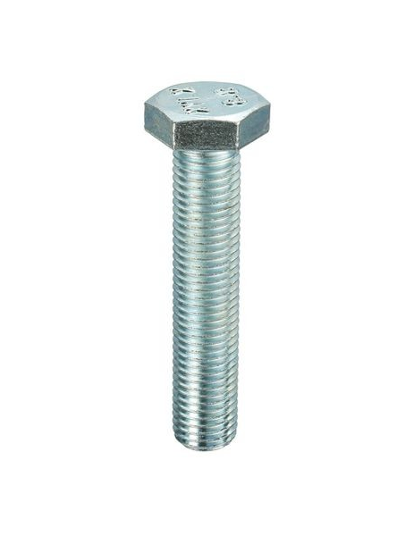 M36 X 100Mm - Hex Head Setscrew Zinc Plated 8.8 - Duchy Fasteners