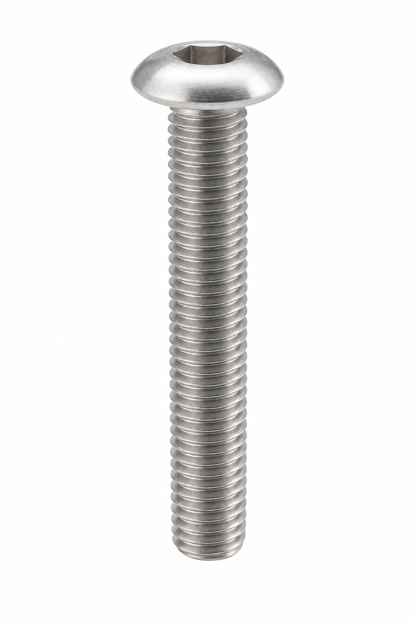 Flanged Button Head Socket Screws Stainless Steel A2