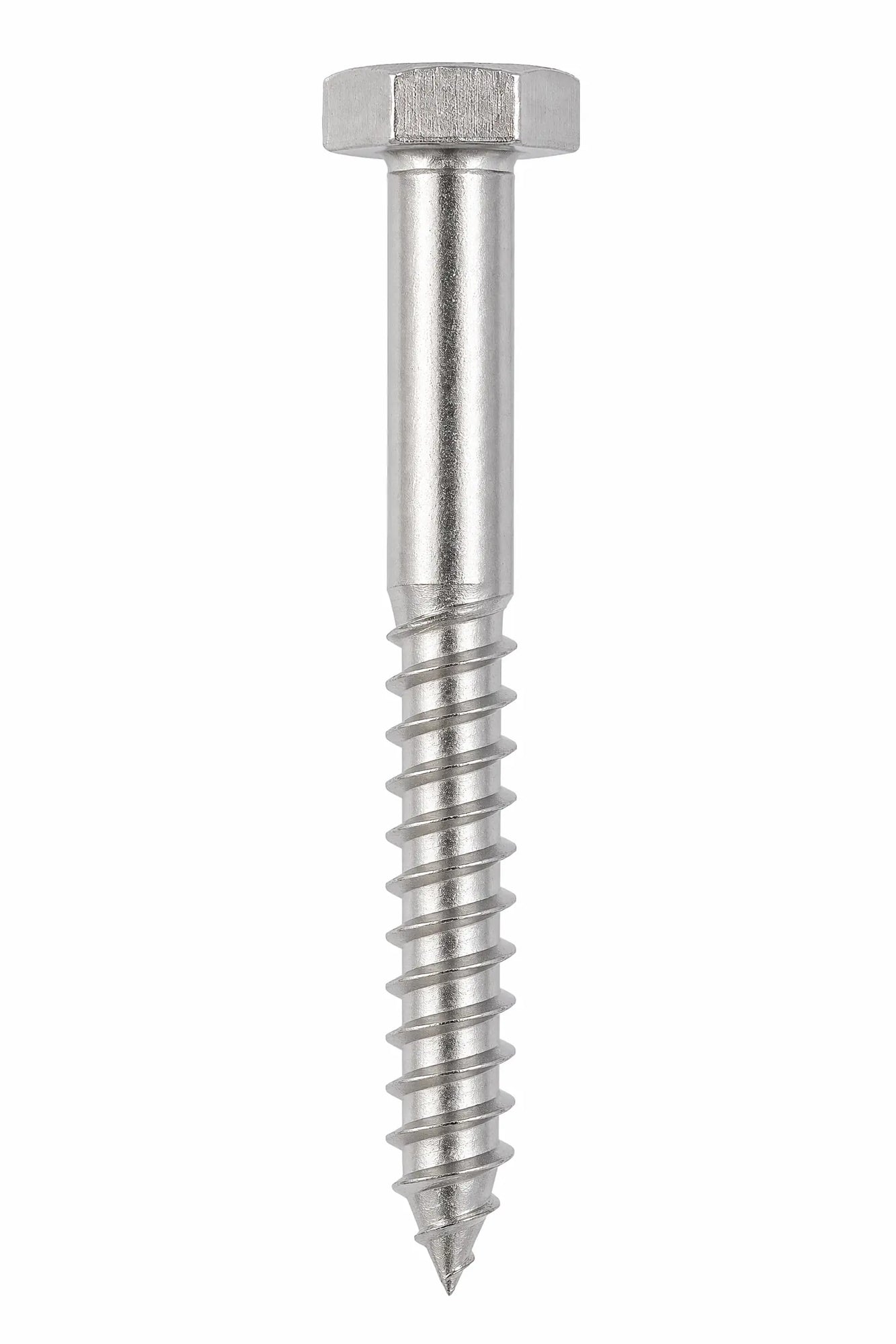 A2 Stainless Steel Hex Head Coach Screws DIN 571
