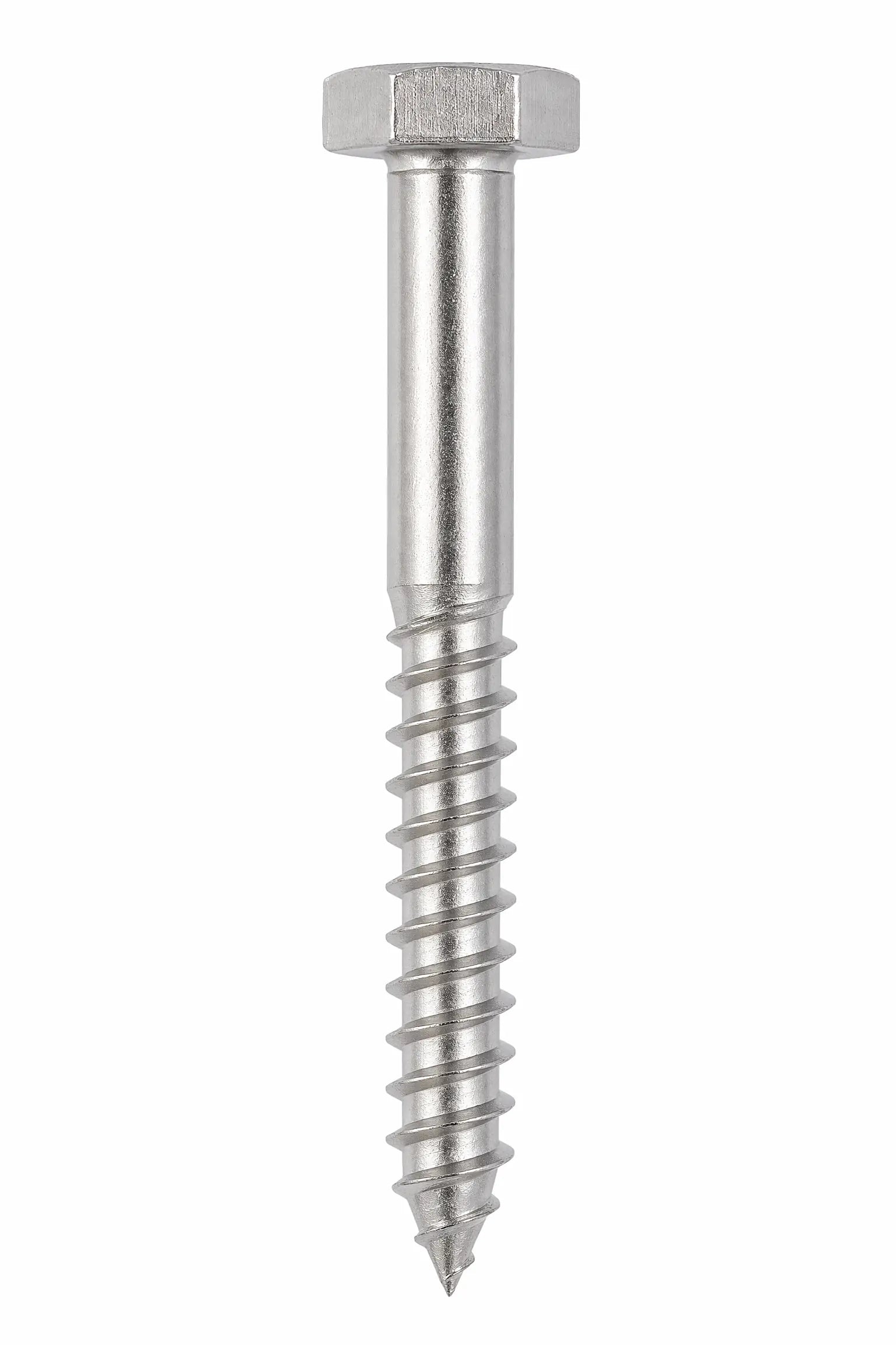 A2 Stainless Steel Hex Head Coach Screws DIN 571