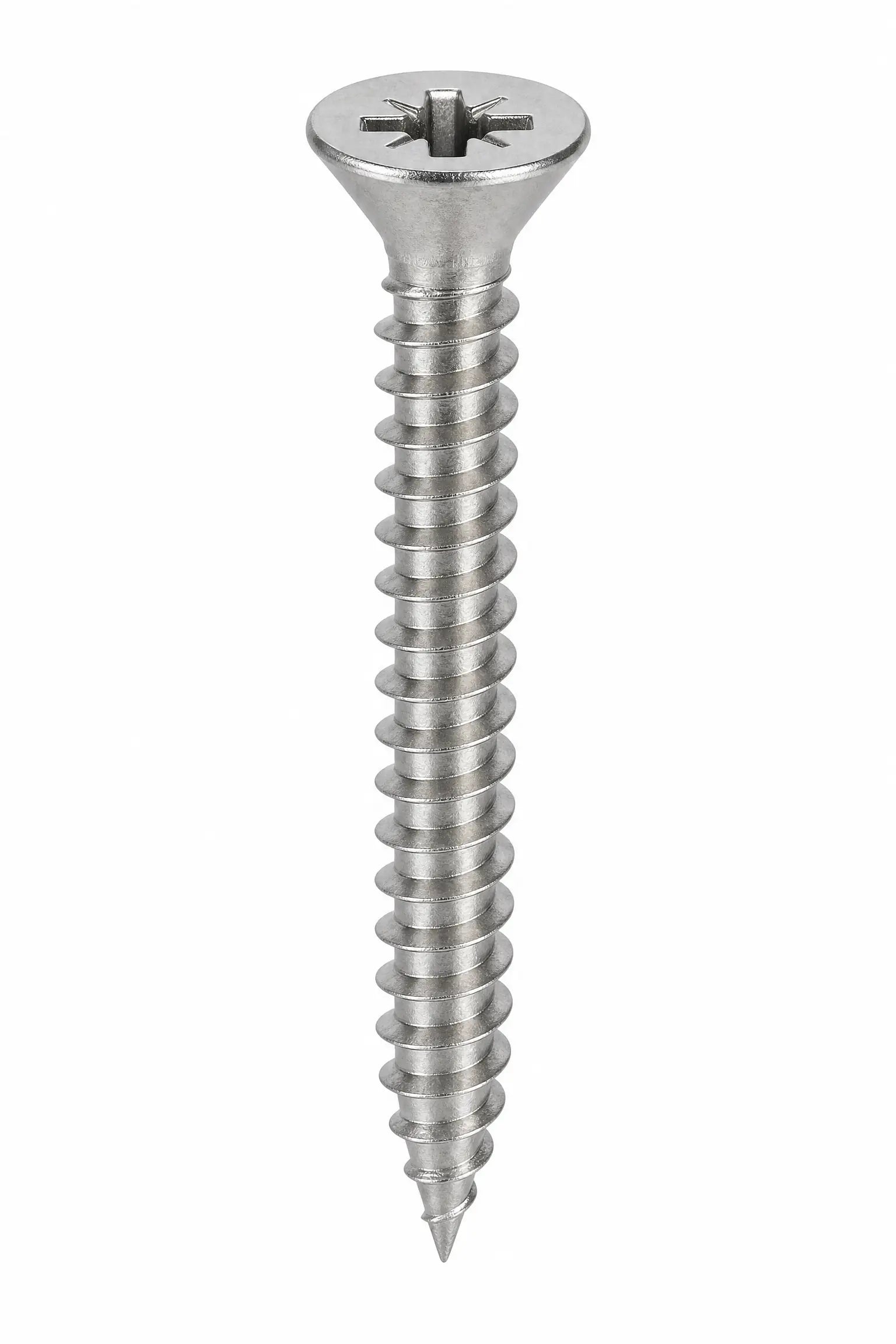 Pozi Countersunk Wood Screws Stainless Steel A2