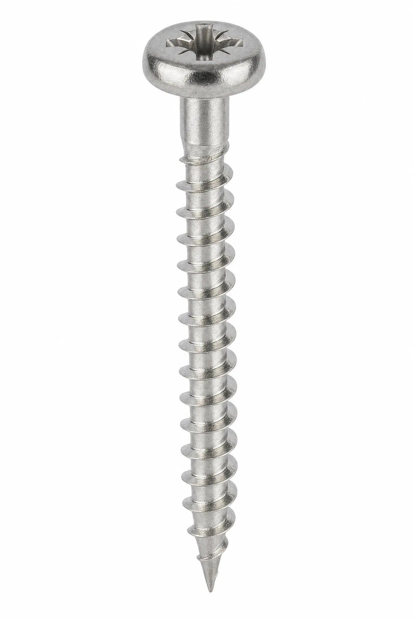 Pozi Pan Head A2 Stainless Steel Chipboard Screws
