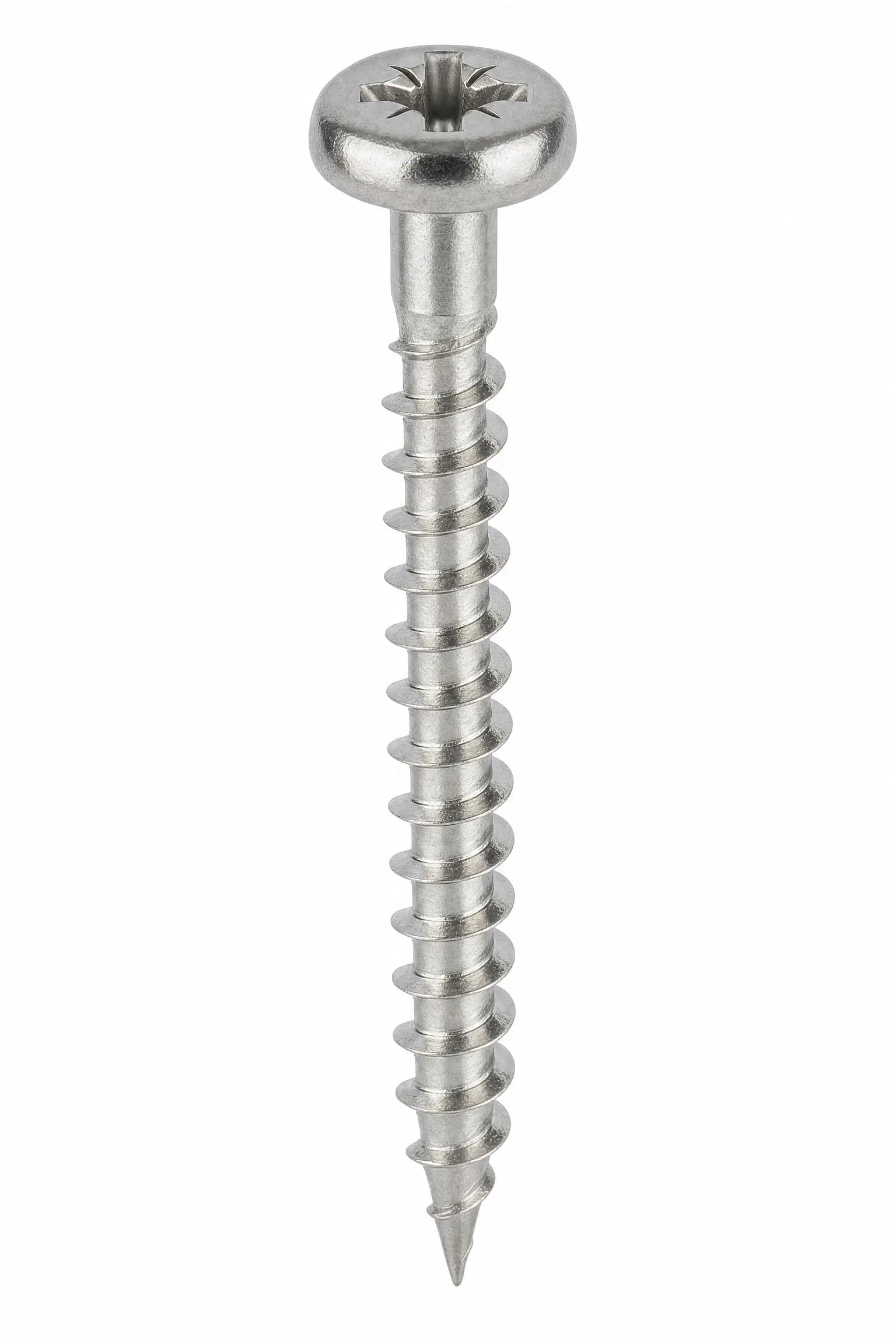Pozi Pan Head A2 Stainless Steel Chipboard Screws