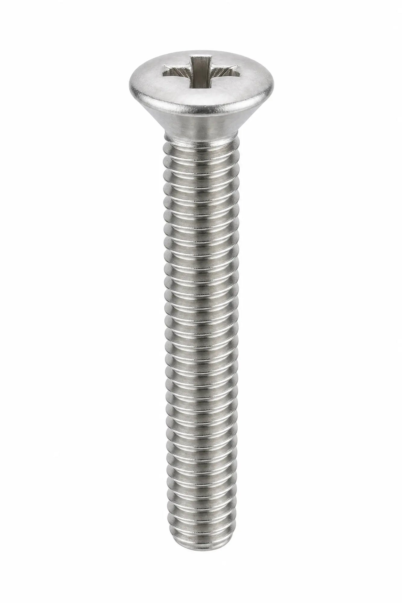 Pozi Raised Countersunk A2 Stainless Steel Machine Screws