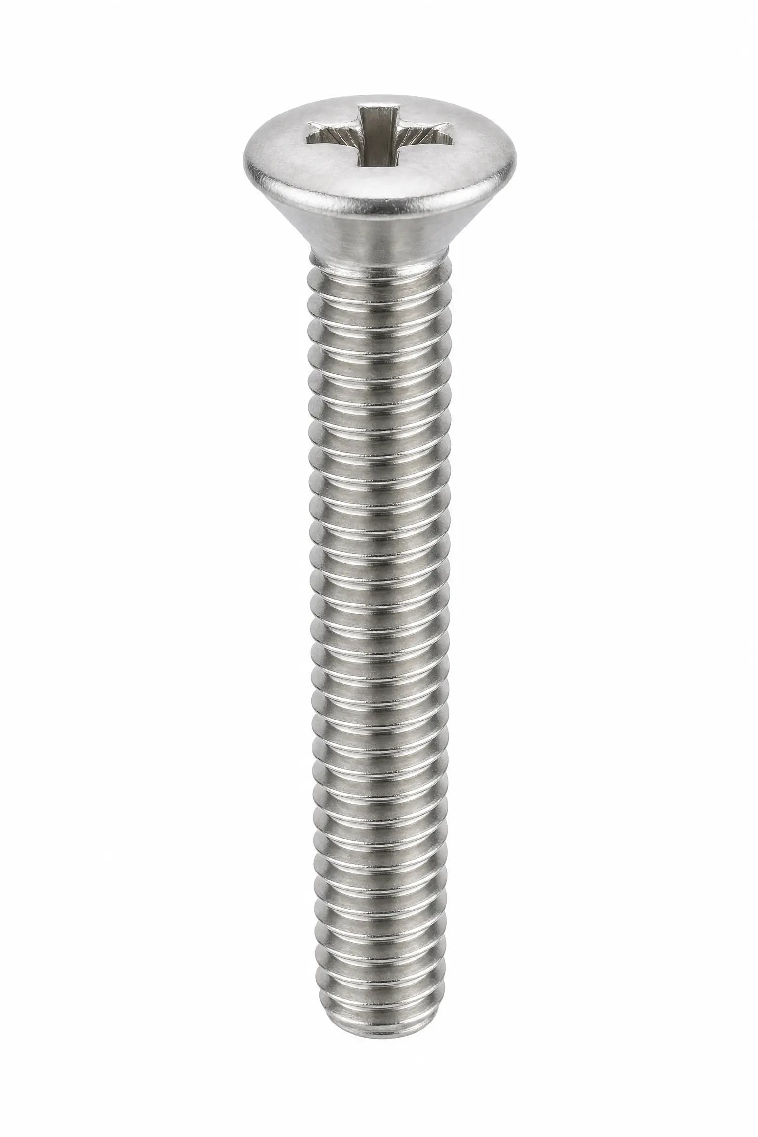 Pozi Raised Countersunk A2 Stainless Steel Machine Screws