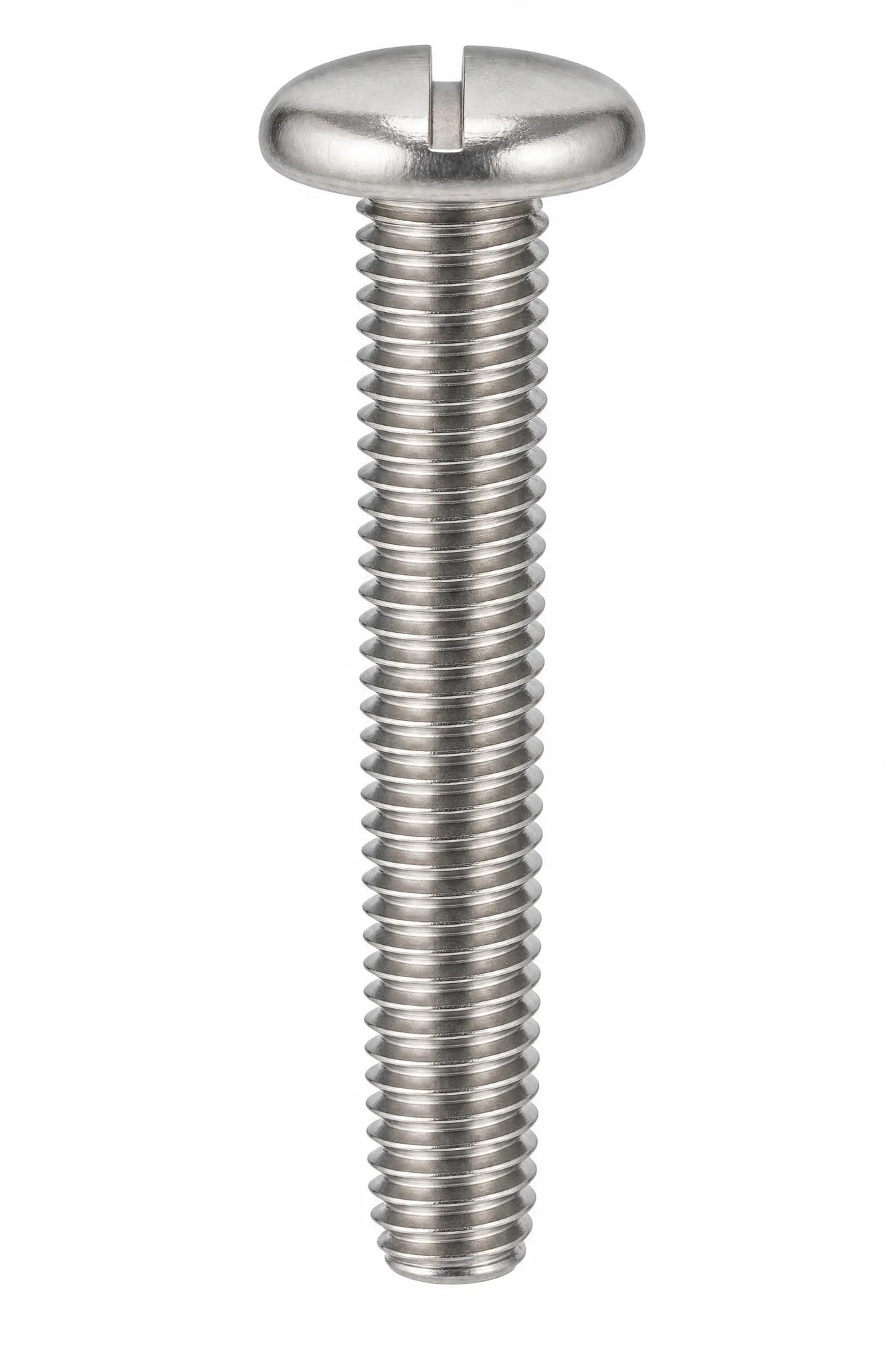 Slotted Pan Head A2 Stainless Steel Machine Screws