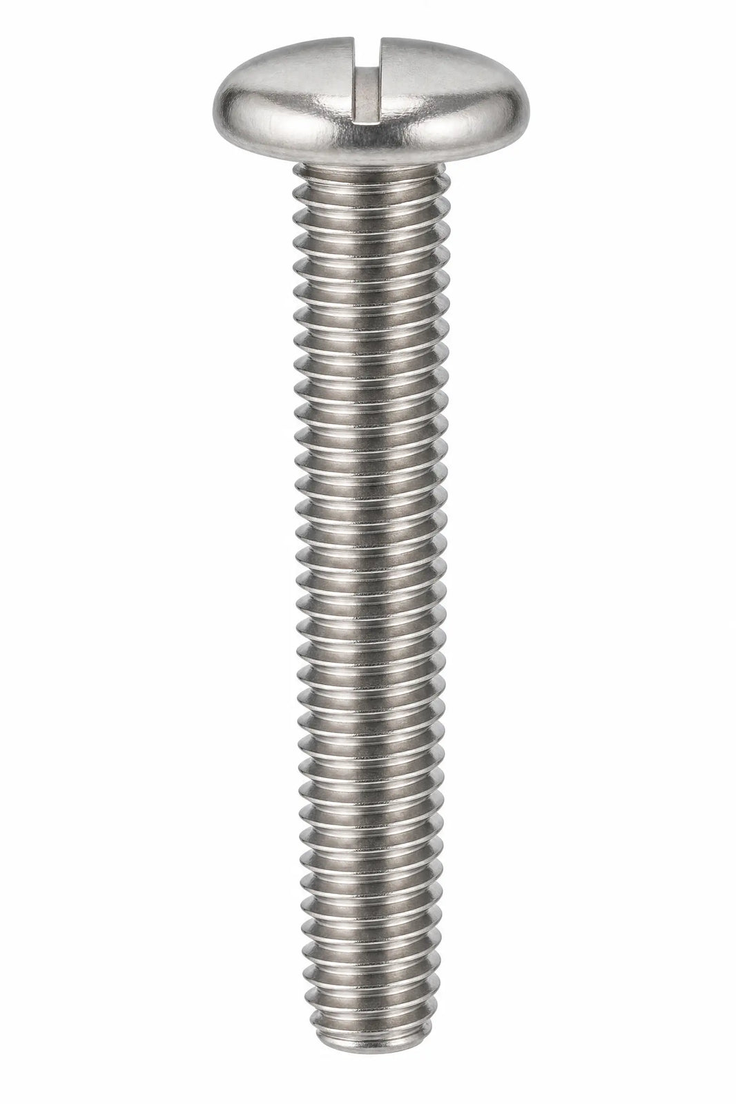 Slotted Pan Head A2 Stainless Steel Machine Screws