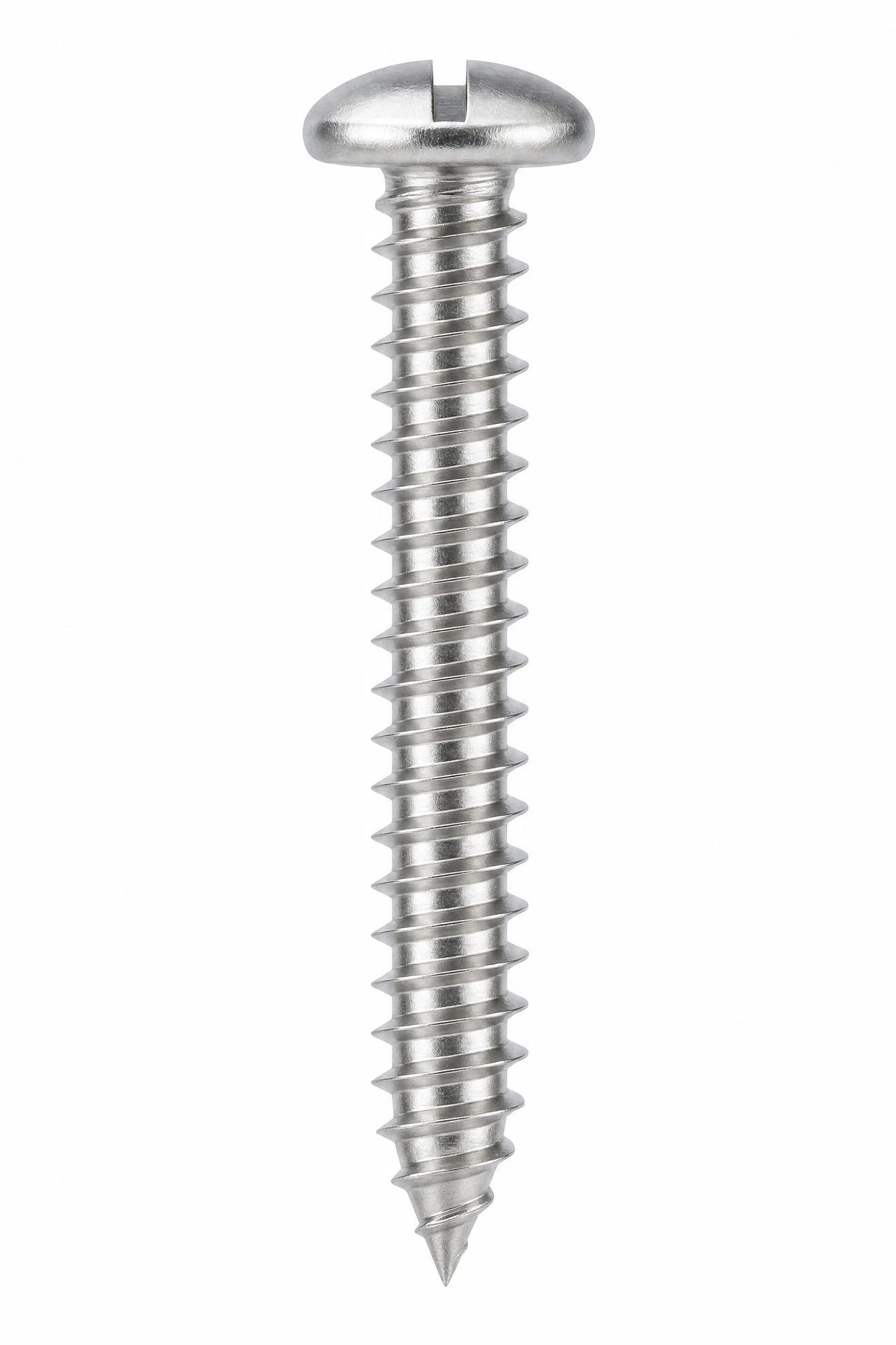 A2 Stainless Steel Pozi Pan Head Self Tapping Screws