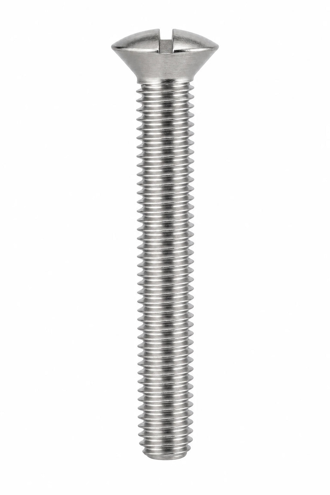 Slotted Raised Countersunk A2 Stainless Steel Machine Screws