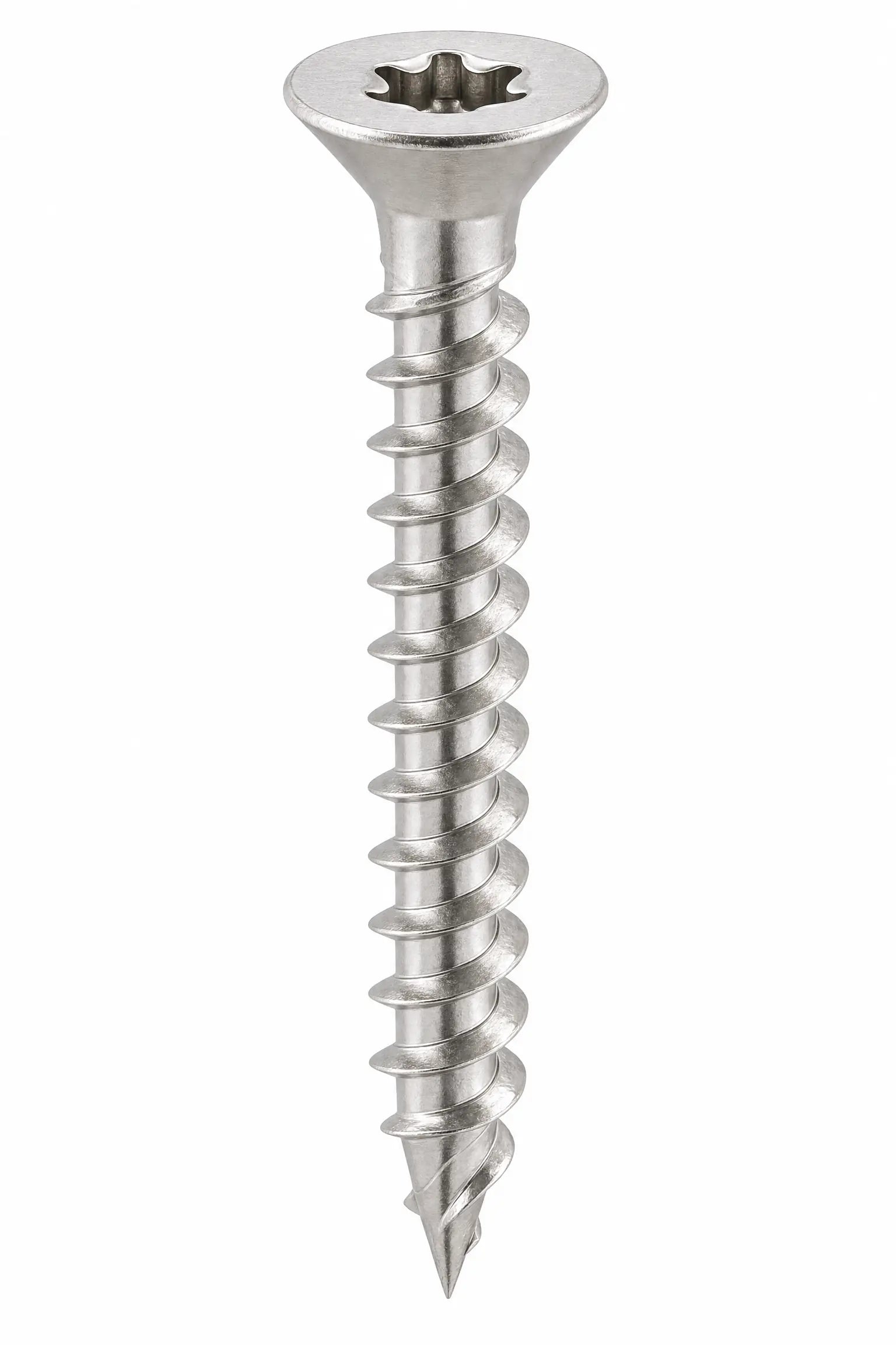 Torx Countersunk A2 Stainless Steel Chipboard Screws