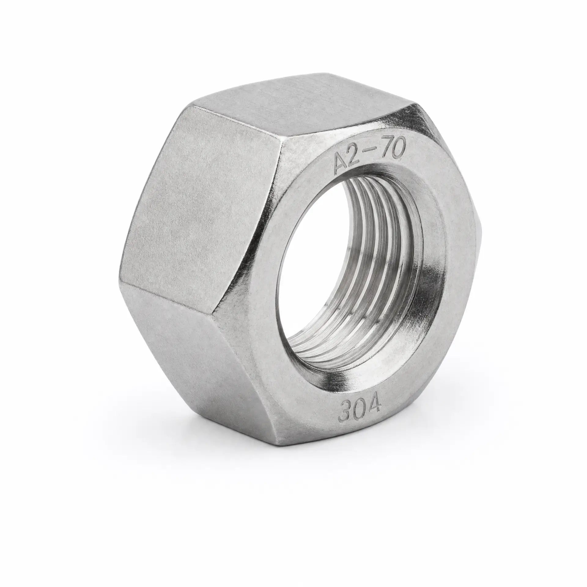 STAINLESS STEEL UNC FULL NUTS BS 1768 / BS 1981 A2