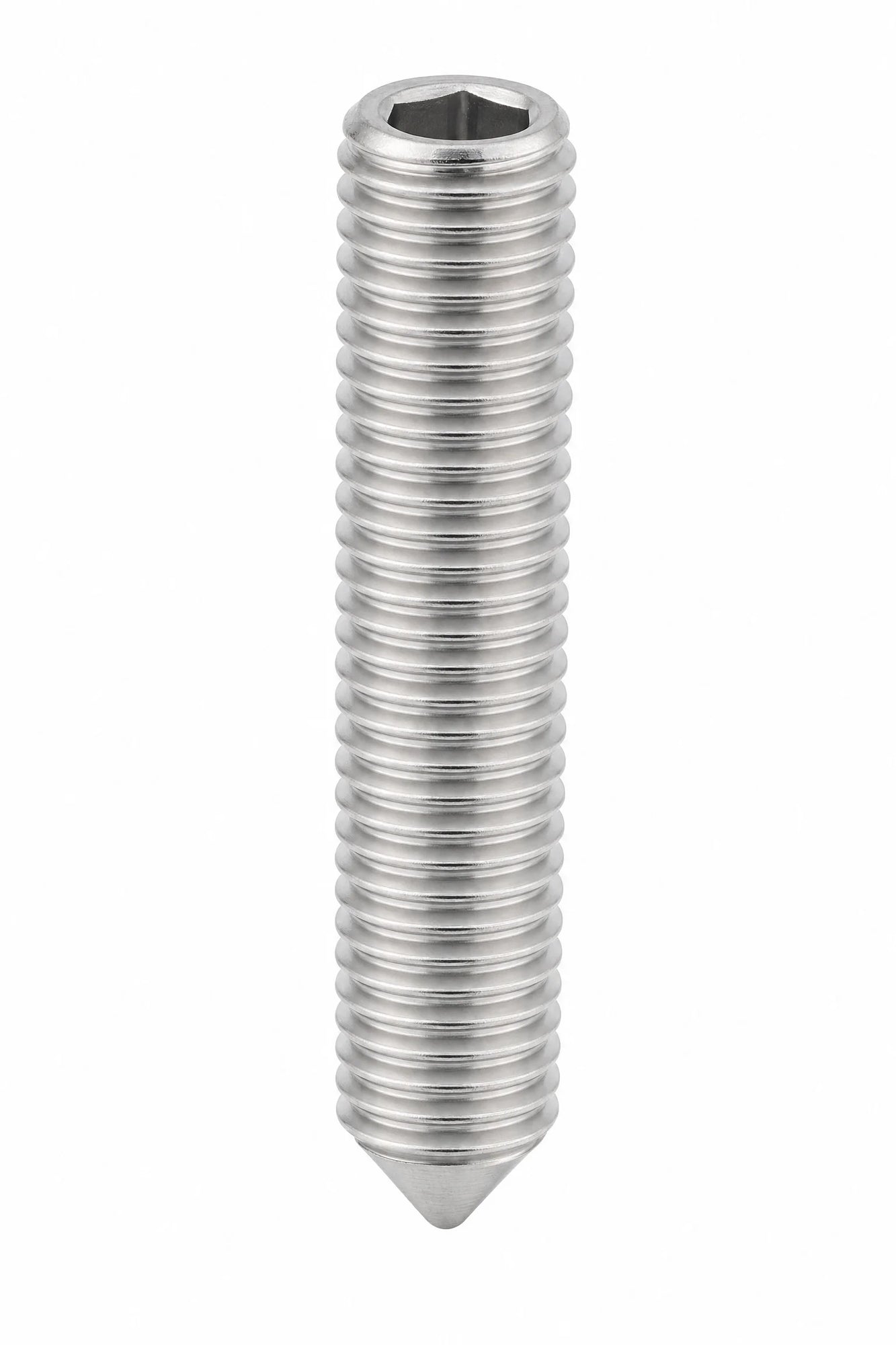 STAINLESS STEEL CONE POINT SOCKET SET SCREWS DIN 914 A4