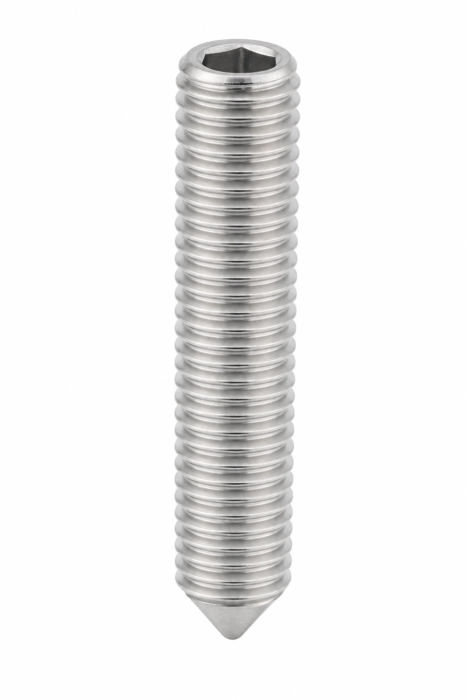STAINLESS STEEL CONE POINT SOCKET SET SCREWS DIN 914 A4