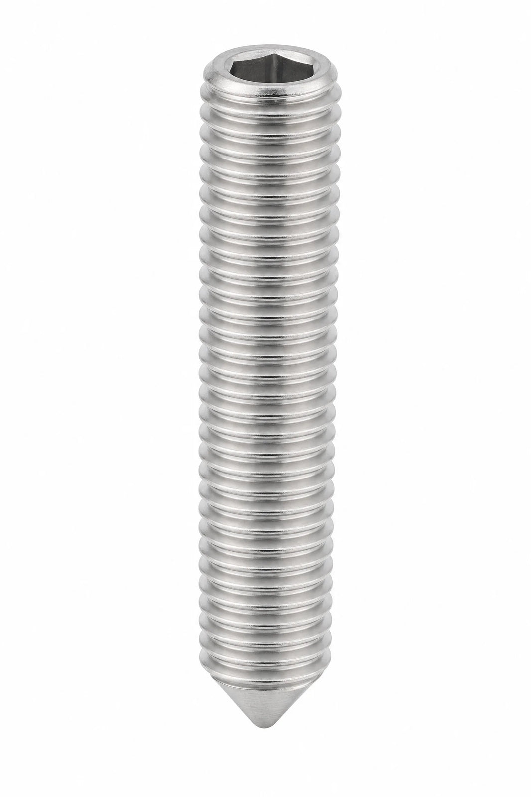 STAINLESS STEEL CONE POINT SOCKET SET SCREWS DIN 914 A4