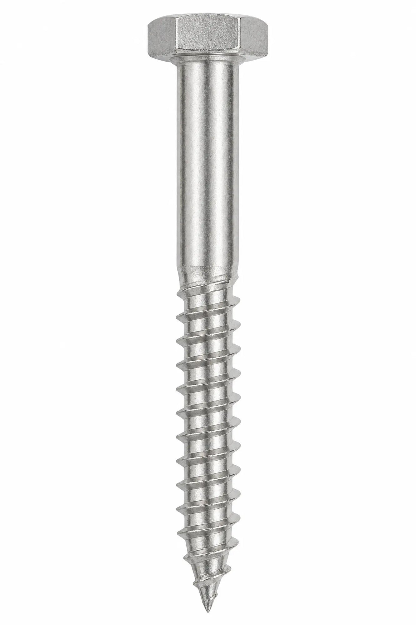 A4 Stainless Steel Hex Head Coach Screws DIN 571