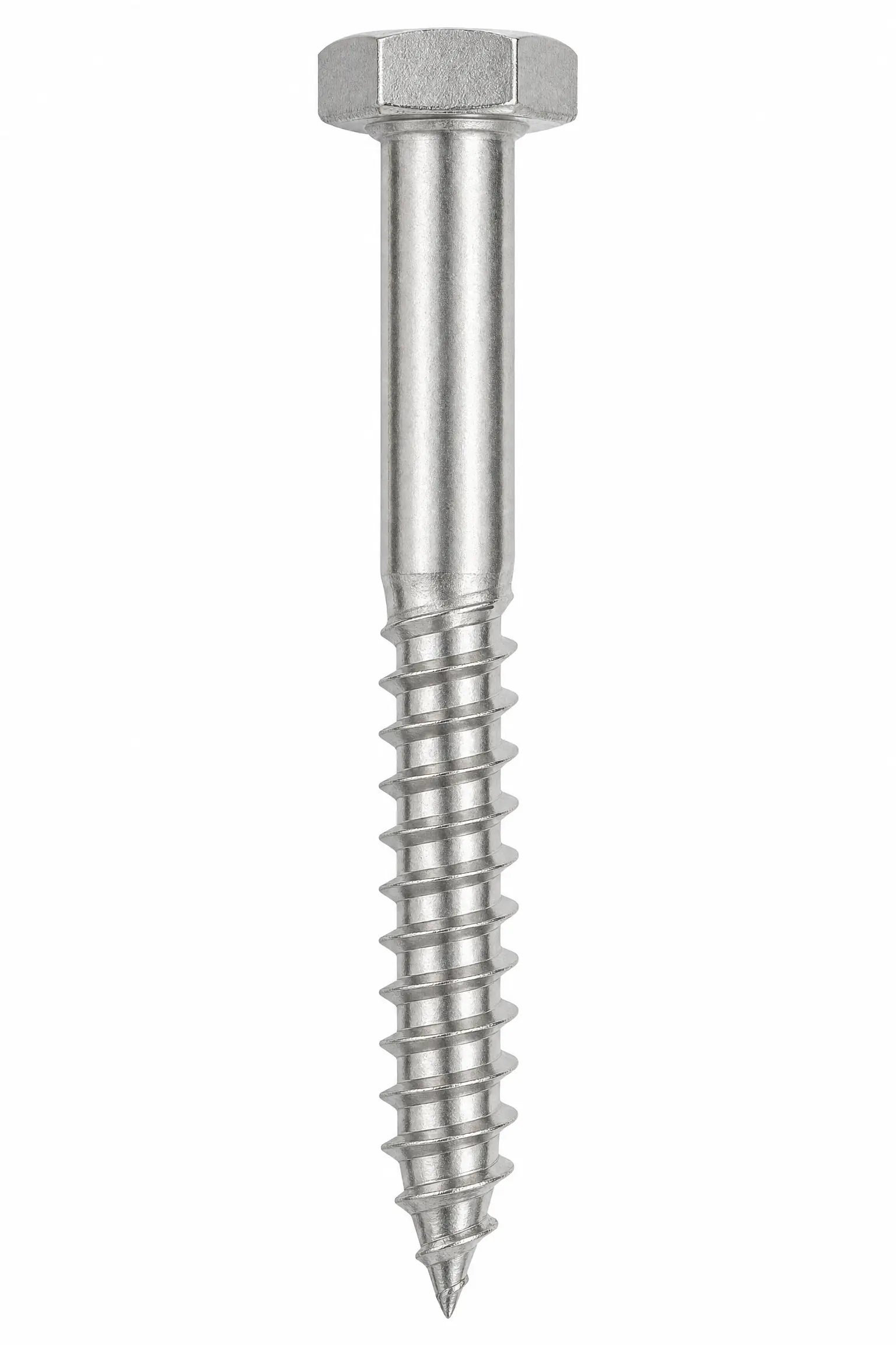 A4 Stainless Steel Hex Head Coach Screws DIN 571