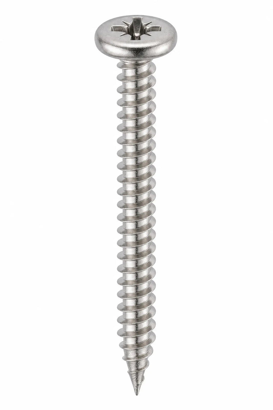 Pozi Pan Head Self Tapping Screws Stainless Steel A4