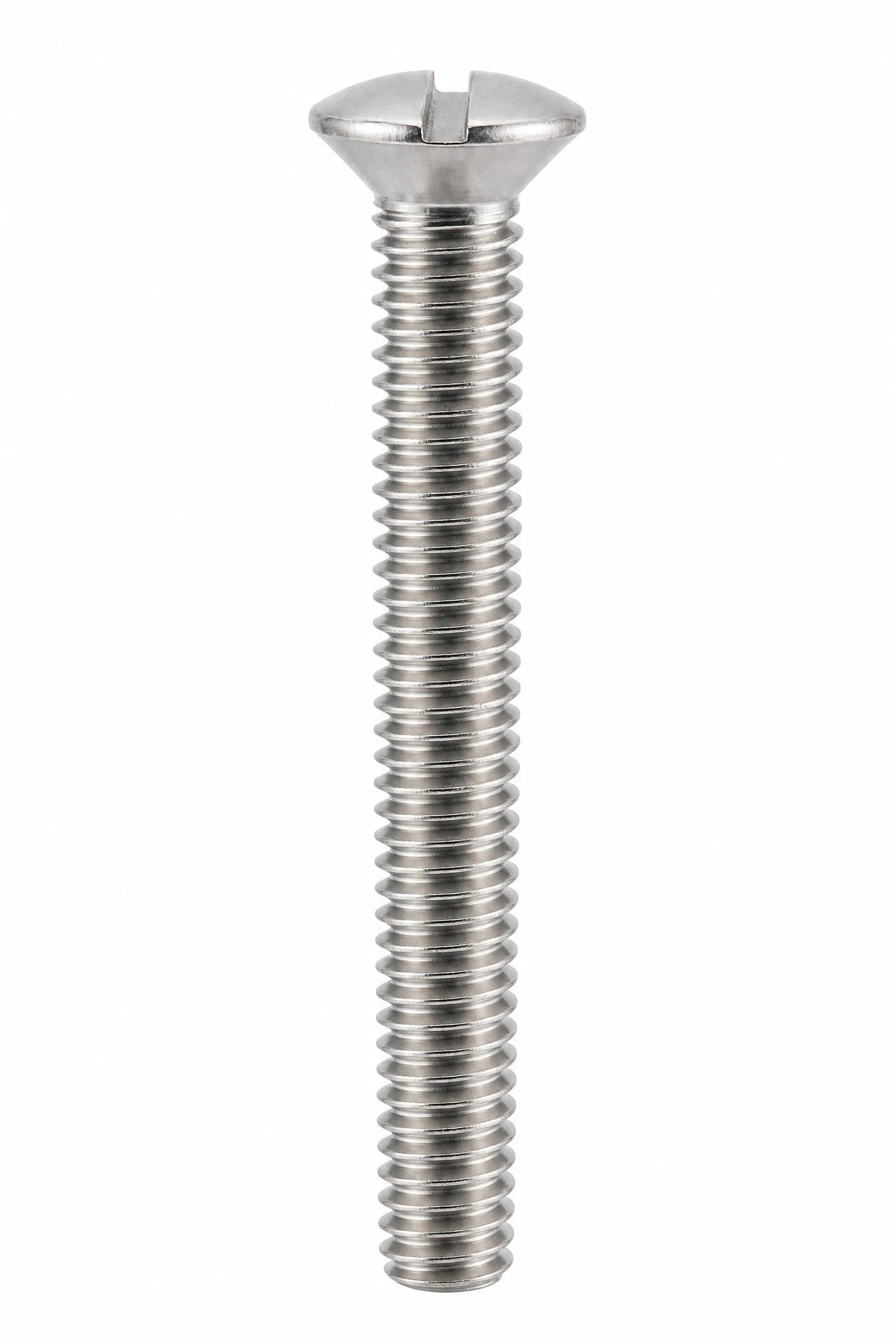 Slotted Raised Countersunk A4 Stainless Steel Machine Screws