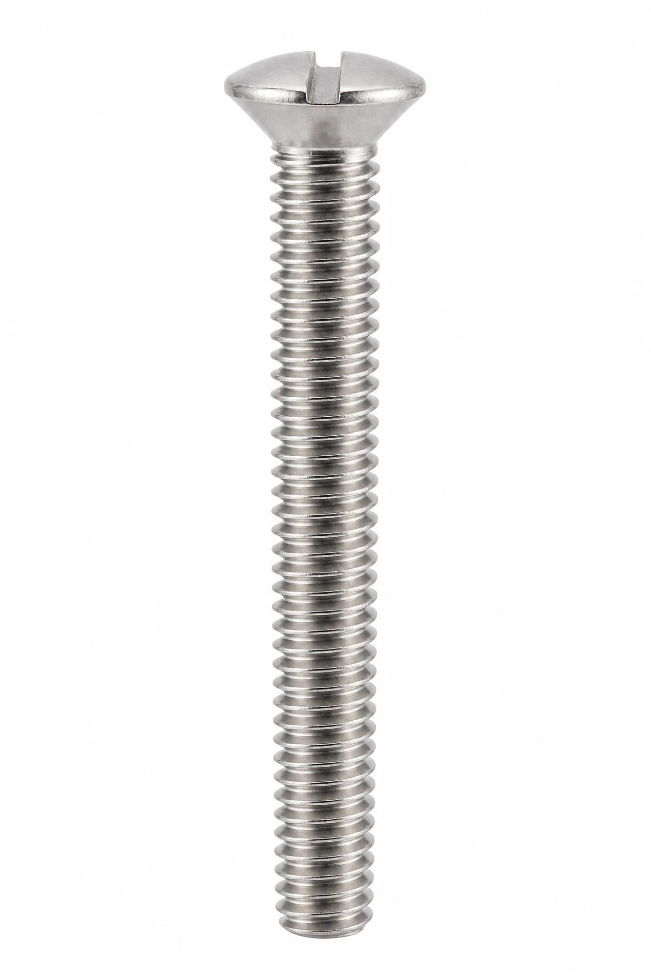 Slotted Countersunk A4 Stainless Steel Machine Screws