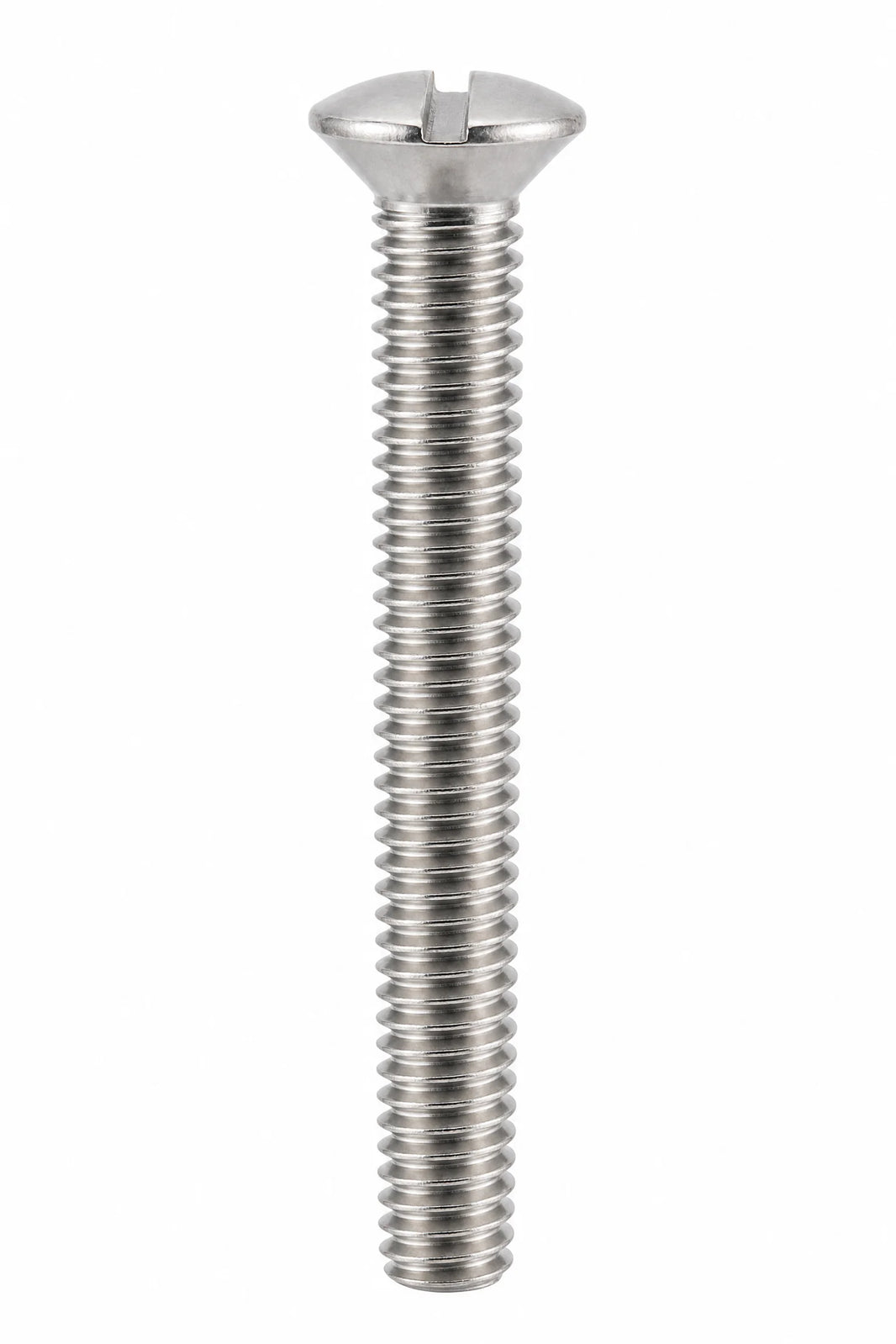Slotted Countersunk A4 Stainless Steel Machine Screws