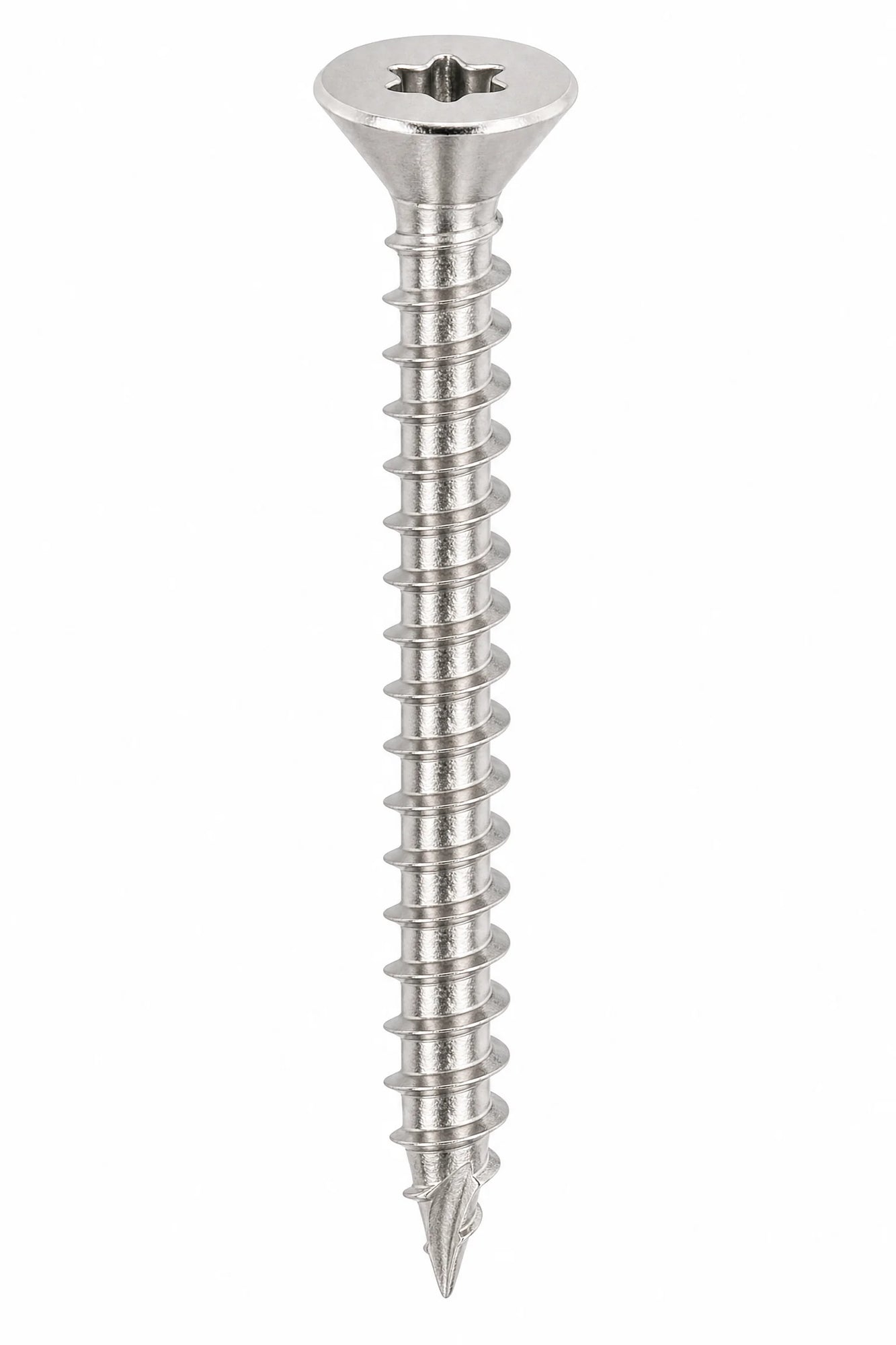 Torx Countersunk Self Tapping Screws Stainless Steel A4