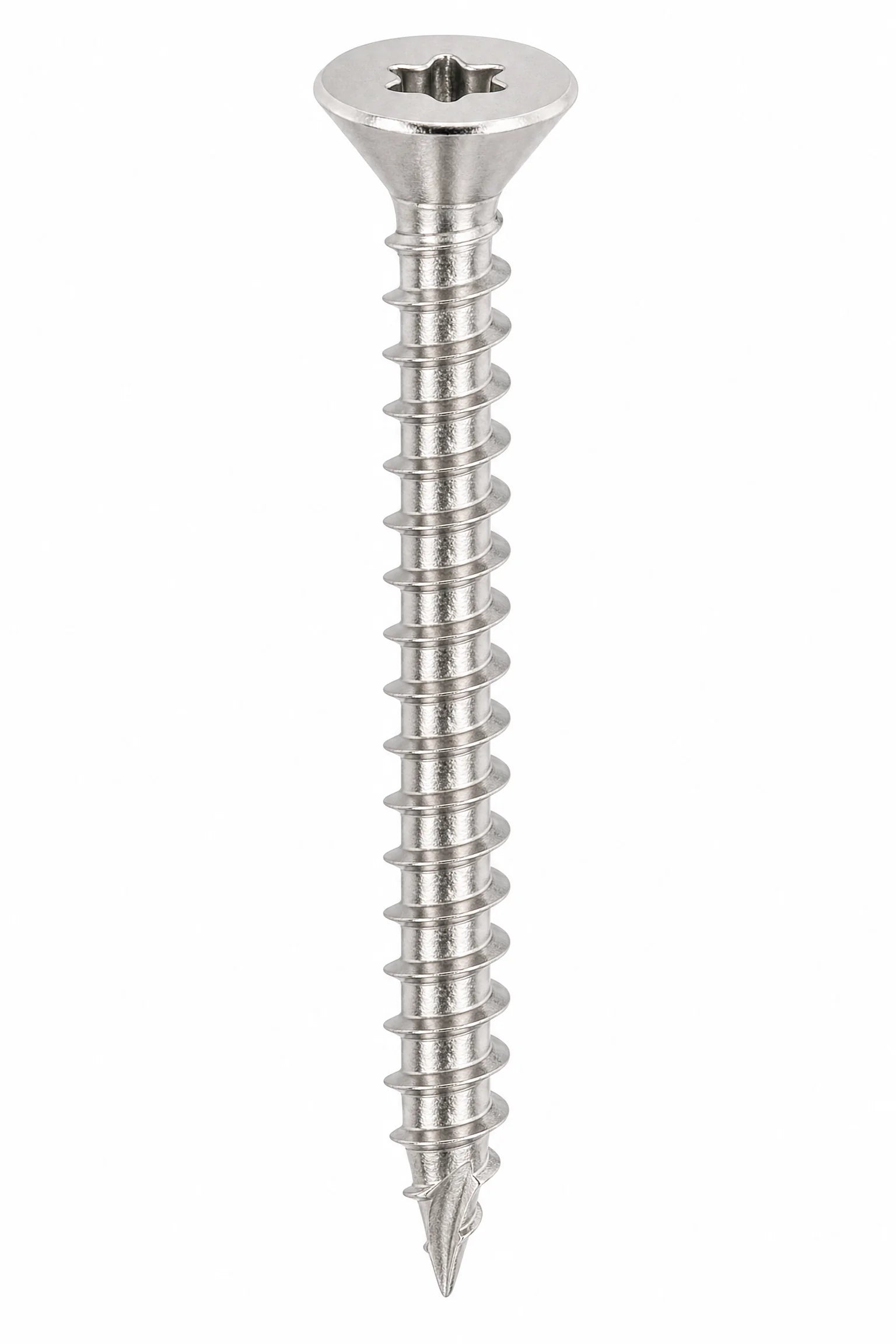 Torx Countersunk Self Tapping Screws Stainless Steel A4