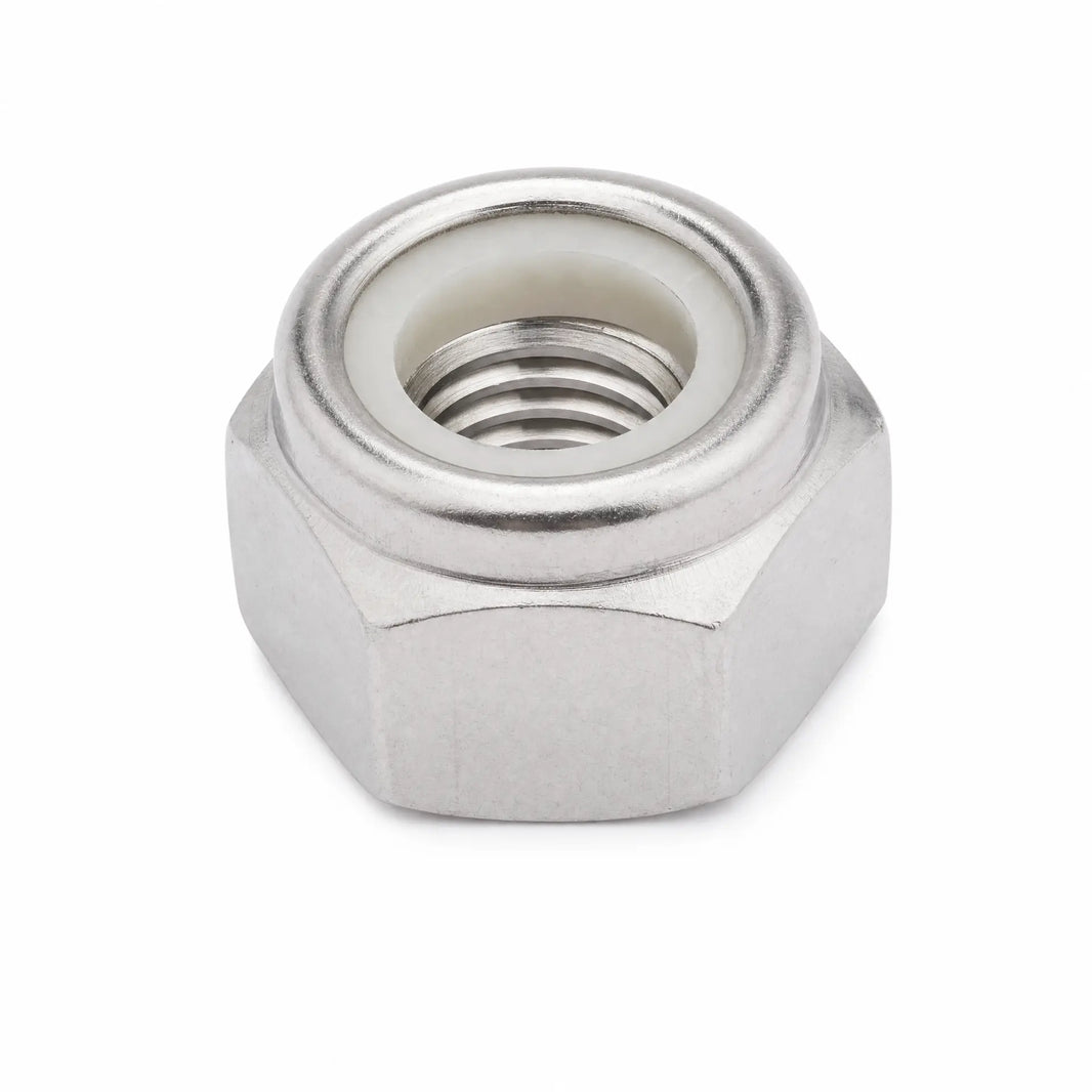 STAINLESS STEEL UNC NYLON INSERT LOCK NUTS A4