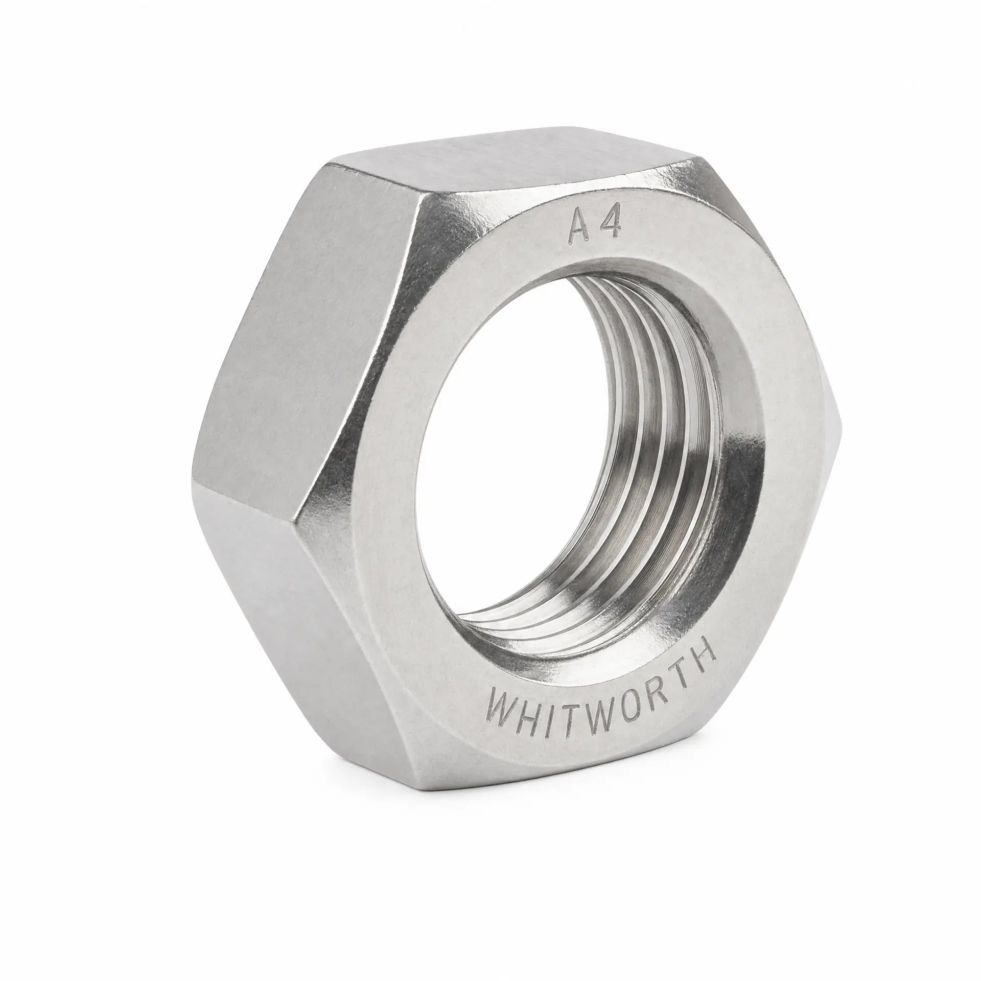 STAINLESS STEEL WHITWORTH FULL NUTS A4