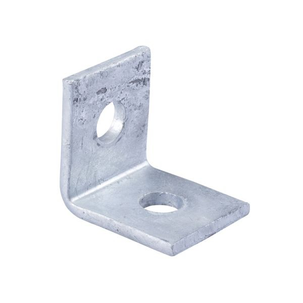 A200 Angle Bracket 90Dg 1+1 Hole Galvanised - Duchy Fasteners