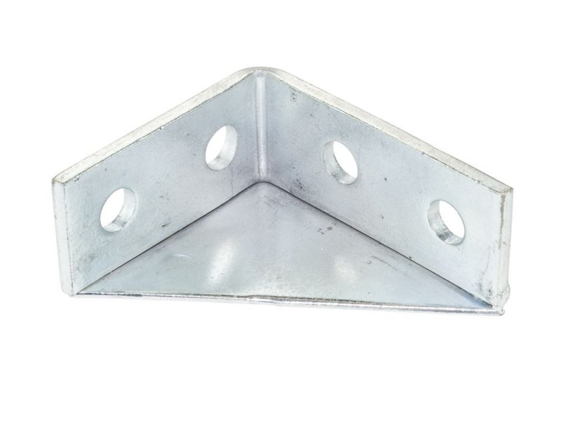 Welded Angle Bracket 90 Deg 2+2 Hole - Duchy Fasteners