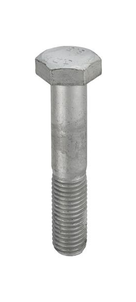 M16 X 220Mm - Hex Head Bolts Galvanised High Tensile 8.8 Din 931 - Duchy Fasteners