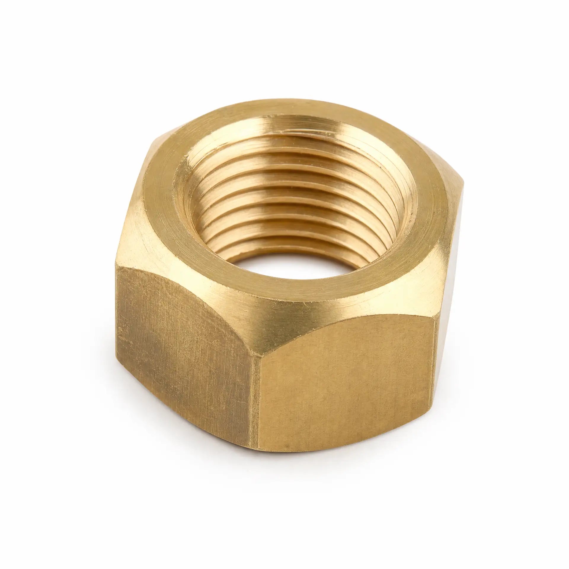 BRASS FULL HEX NUT DIN 934