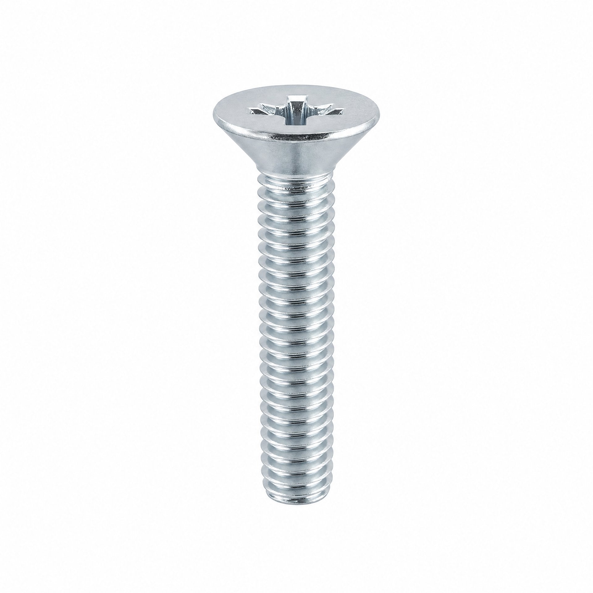 BZP Zinc Plated Pozi Countersunk Machine Screw DIN 965