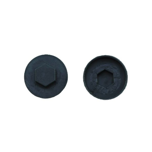 19Mm - Colour Cap Anthracite - Duchy Fasteners