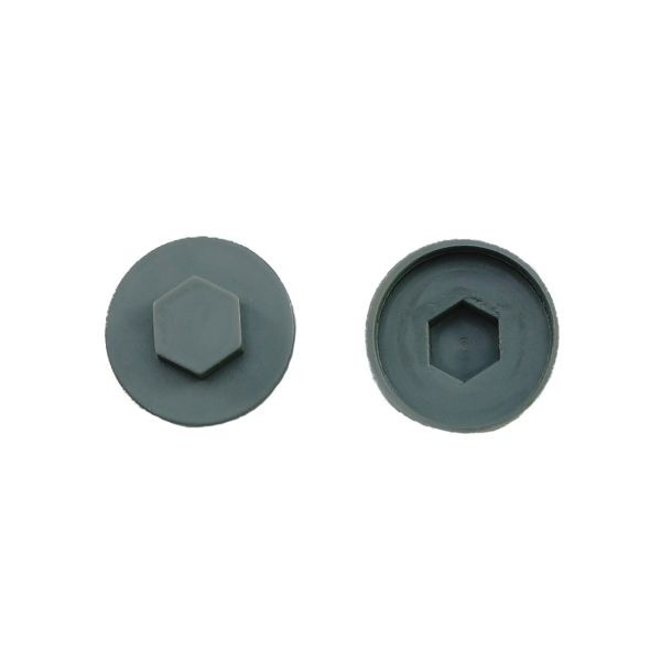 Merlin Grey Colour Cap 19Mm (18B25) - Duchy Fasteners