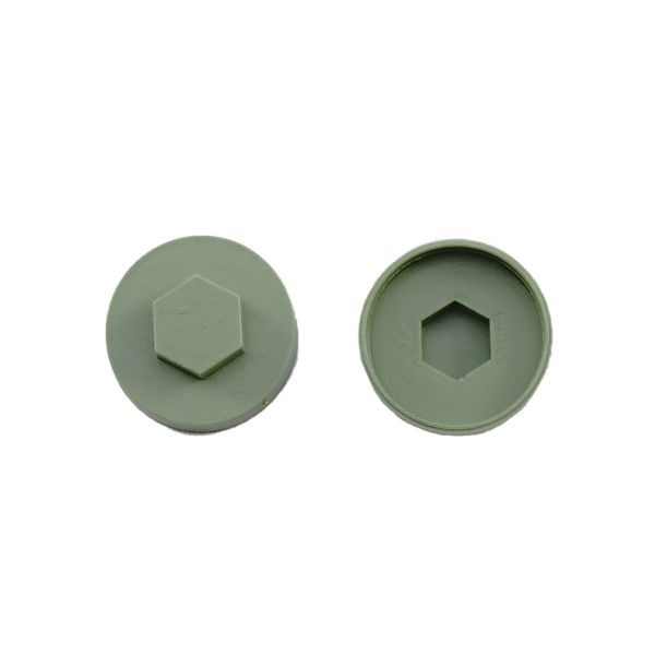Moorland Green Colour Cap 19Mm (12B21) - Duchy Fasteners