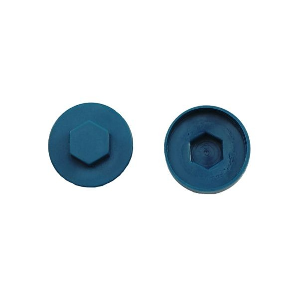 Ocean Blue Colour Cap 19Mm (18C39) - Duchy Fasteners