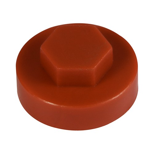 19Mm - Terracotta Colour Cap - Duchy Fasteners